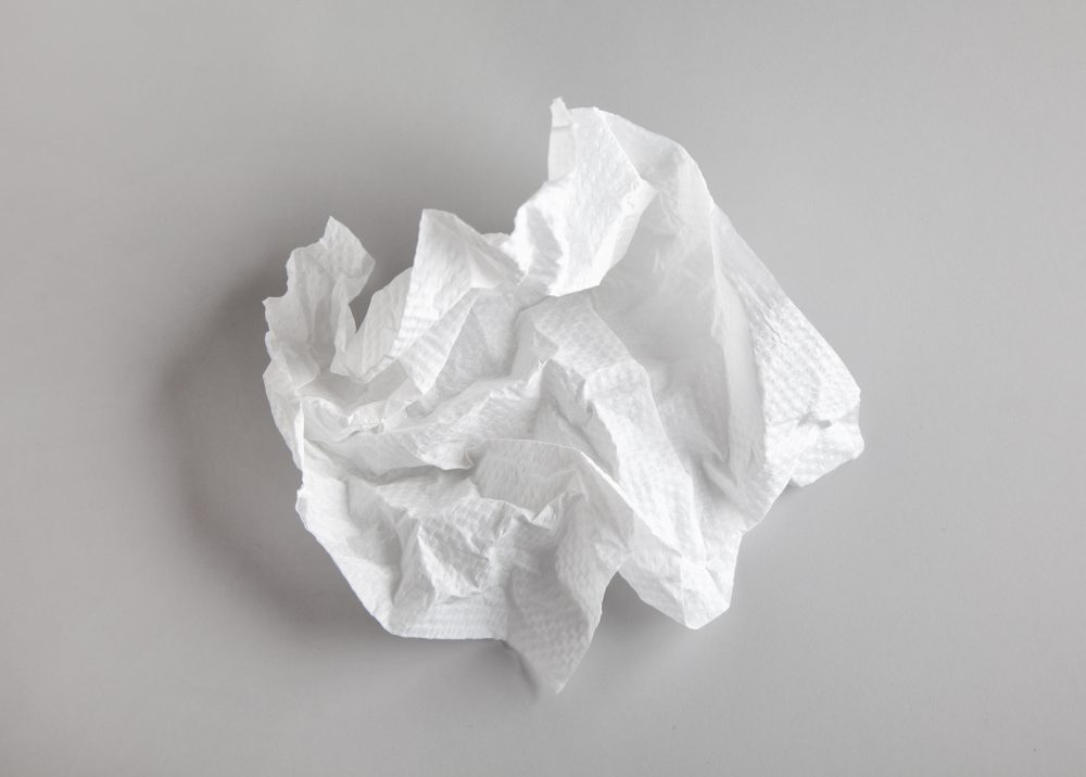 Used Tissue Kleenex DNA Test